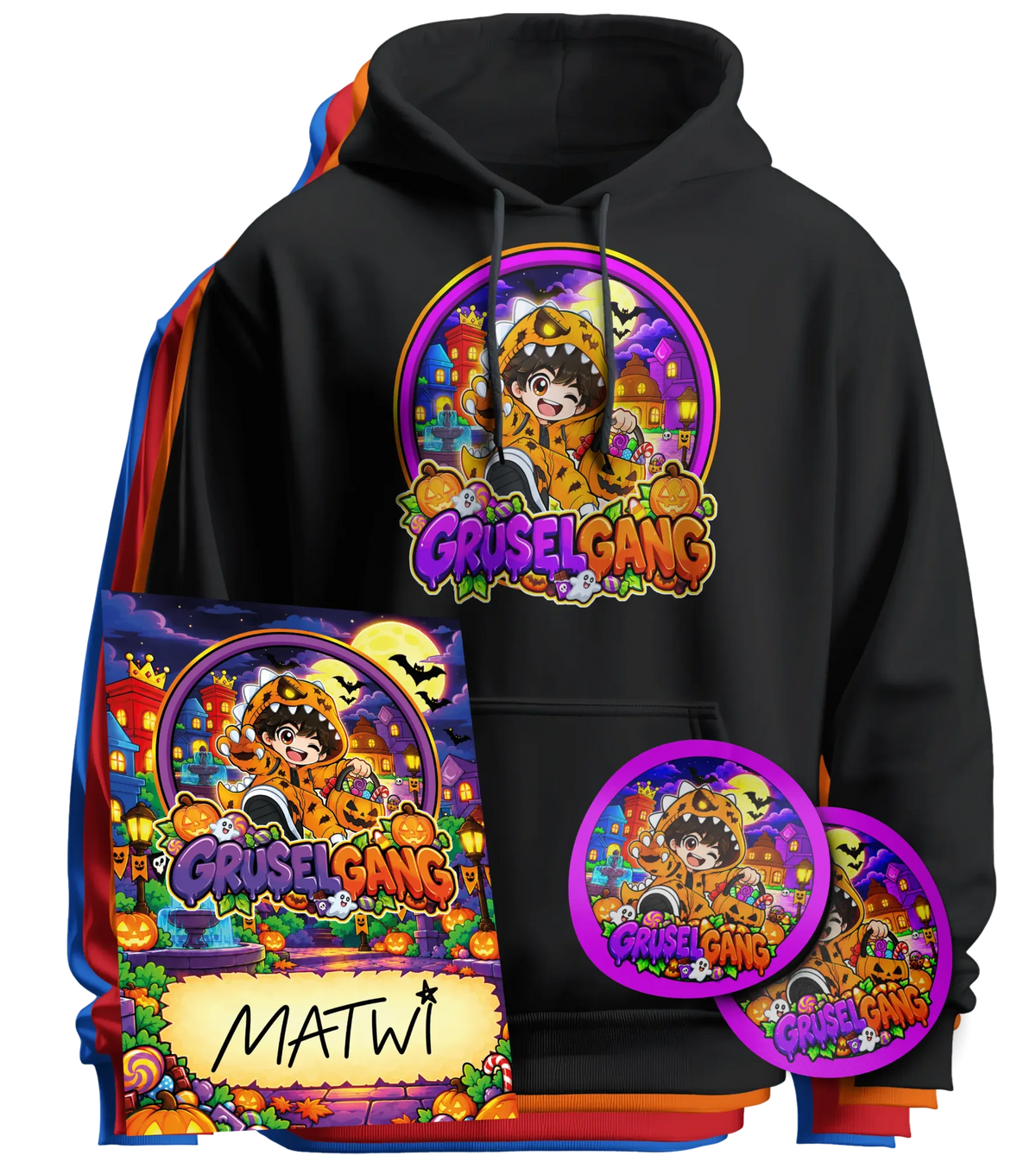 Matwi Grusel Gang Hoodie Bundle